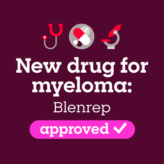 Infographic about blenrep