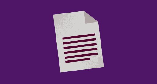 An illustration of a document representing the cancer strategy