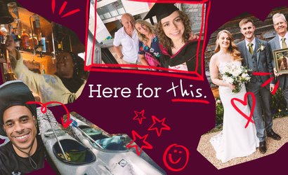 Here for this campaign banner