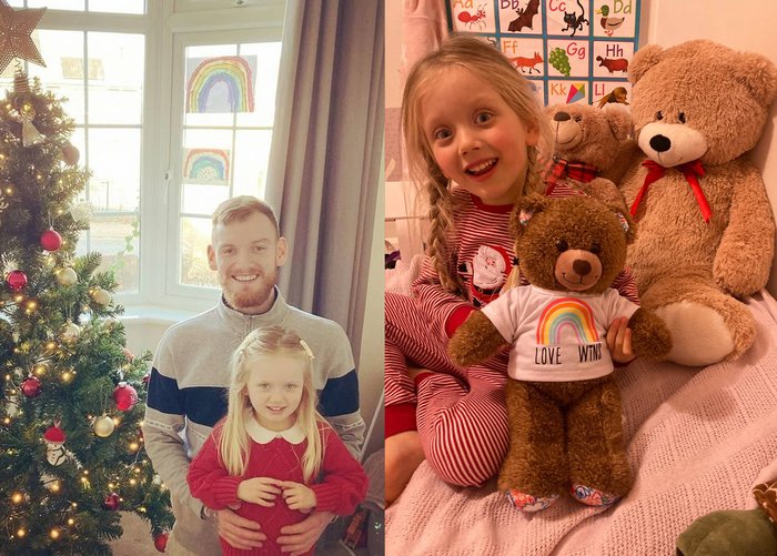 Joel and his daughter Isla