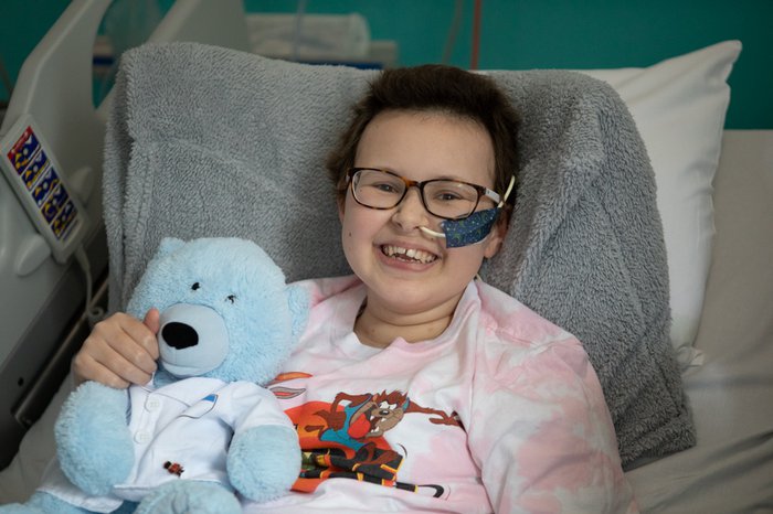 Alyssa takes part in a clinical trial