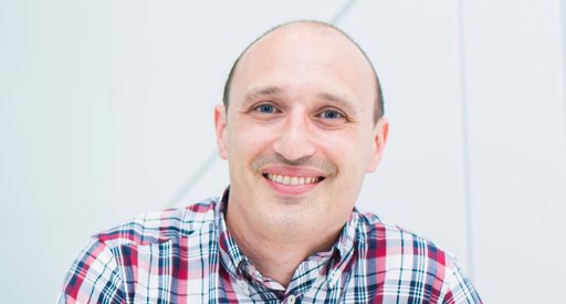 Dr Daniel Wiseman smiling at the camera