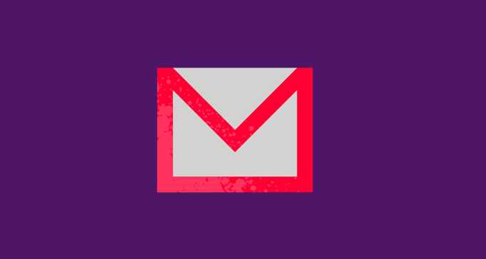 Email icon with purple background