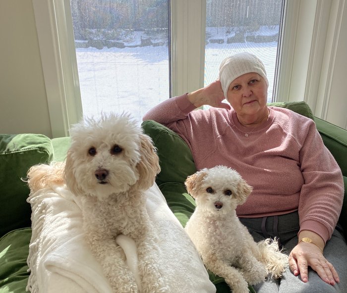 Nicholas mom during treatment