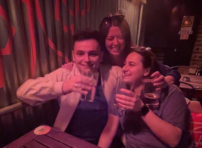 Alana, Charlie and Katie