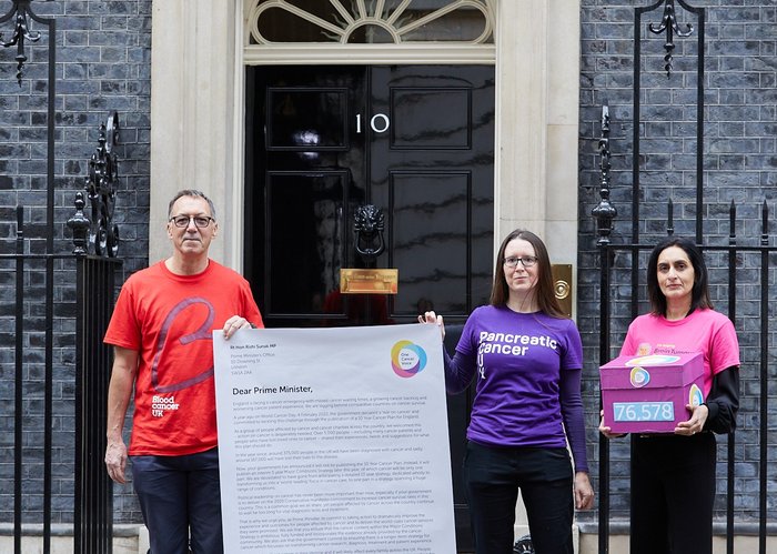 Petition outside Downing Street