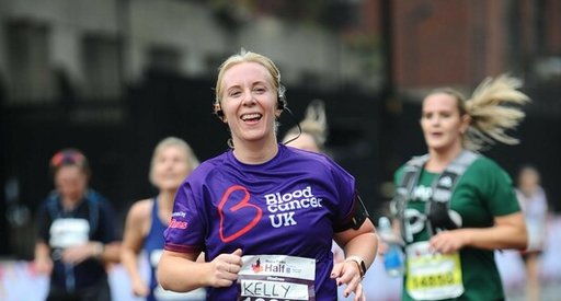 A runner at the Royal Parks Half Marathon