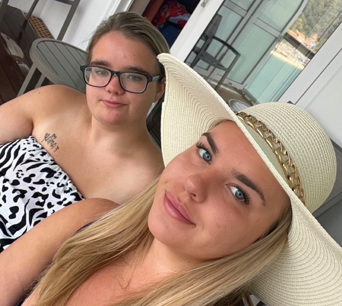 Katie and Sophie together