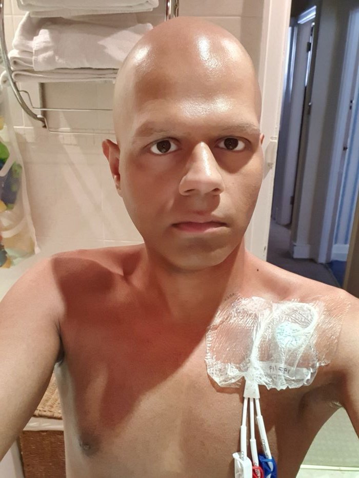 Sunny, diagnosed with non Hodgkin lymphoma